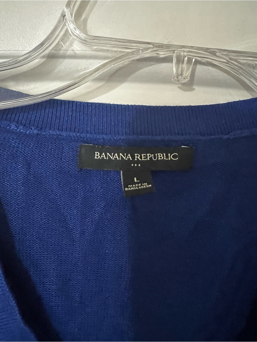 Banana Republic Blue Crewneck Sweater